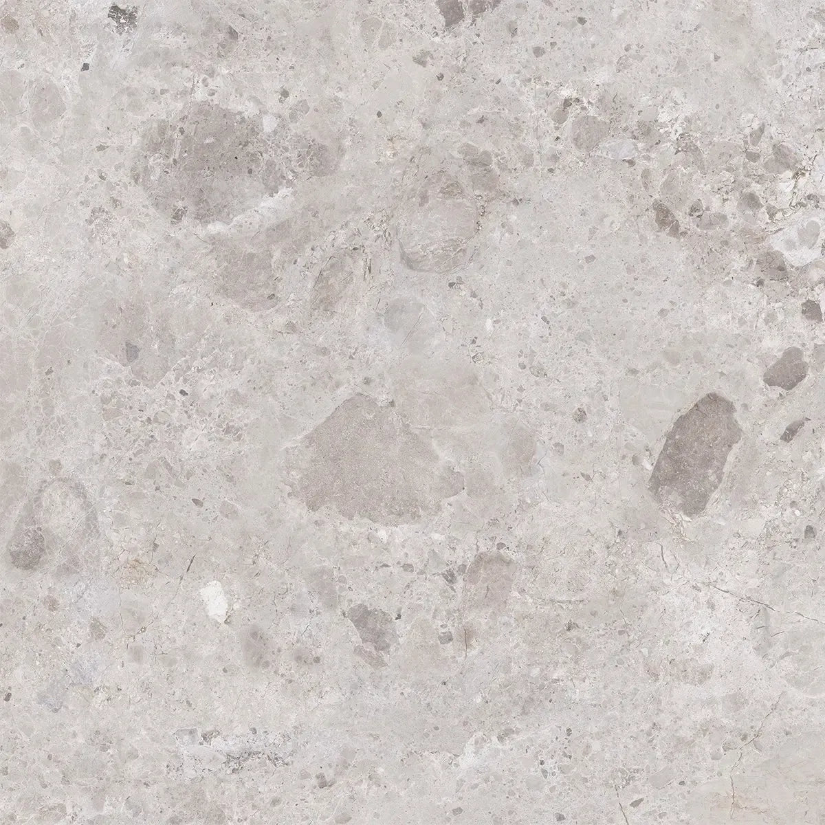 Emporio Gray Limestone Square Porcelain Tile 48x48 | Tile Club