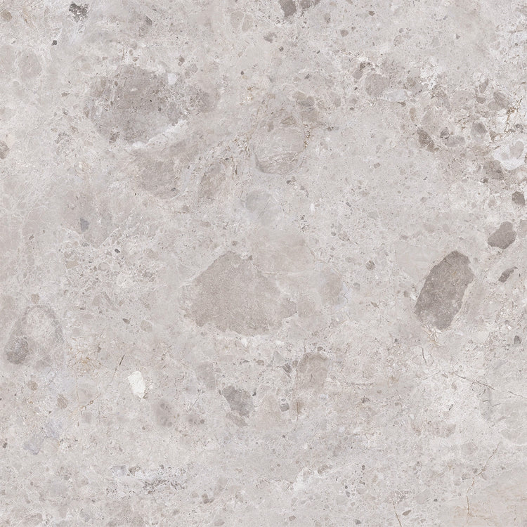 Emporio Gray Limestone Square Porcelain Tile 48x48 | Tile Club