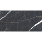 Emporio Bold Black Porcelain Tile 24x48 | Tile Club