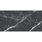 Emporio Bold Black Porcelain Tile 24x48 | Tile Club