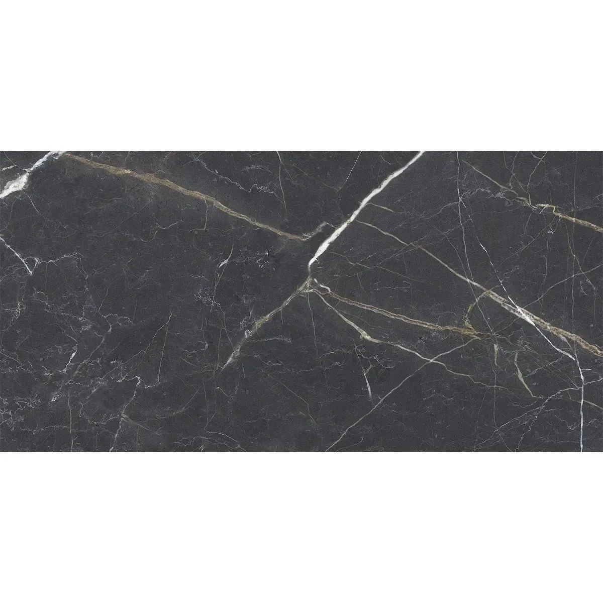 Emporio Bold Black Porcelain Tile 24x48