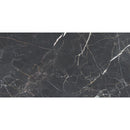Emporio Bold Black Porcelain Tile 24x48 | Tile Club