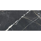 Emporio Bold Black Porcelain Tile 24x48 | Tile Club