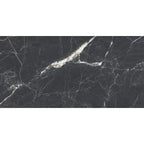 Emporio Bold Black Porcelain Tile 24x48 | Tile Club