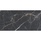 Emporio Bold Black Porcelain Tile 24x48 | Tile Club