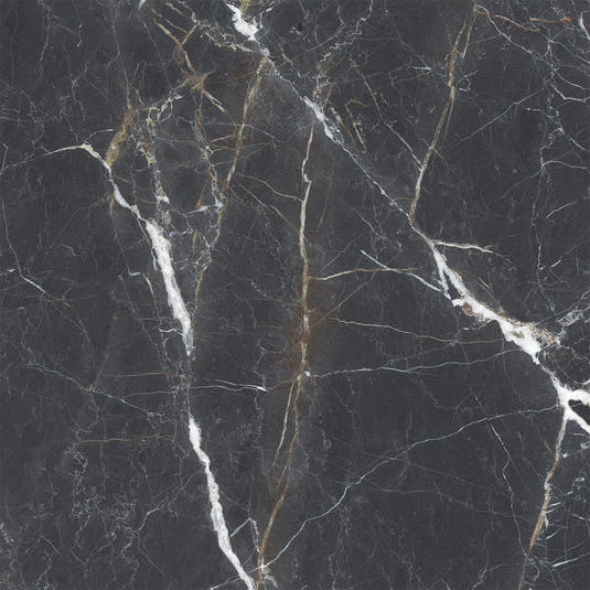 Emporio Bold Black Square Porcelain Tile 48x48 | Tile Club