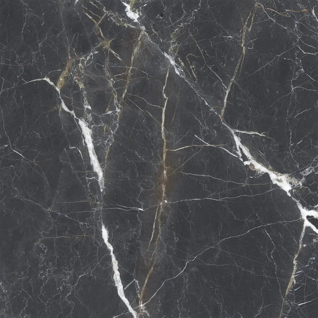 Emporio Bold Black Square Porcelain Tile 48x48 | Tile Club