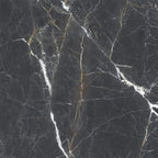 Emporio Bold Black Square Porcelain Tile 48x48 | Tile Club