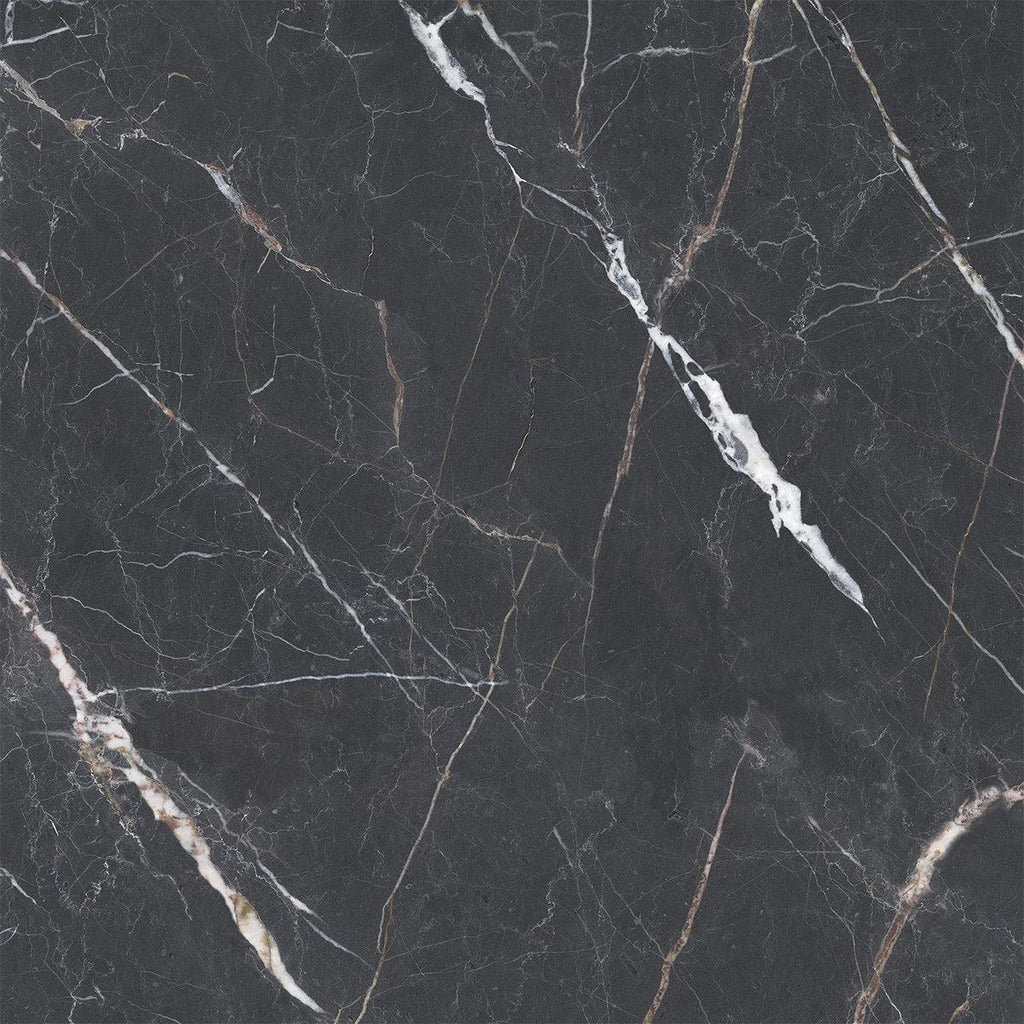 Emporio Bold Black Square Porcelain Tile 48x48