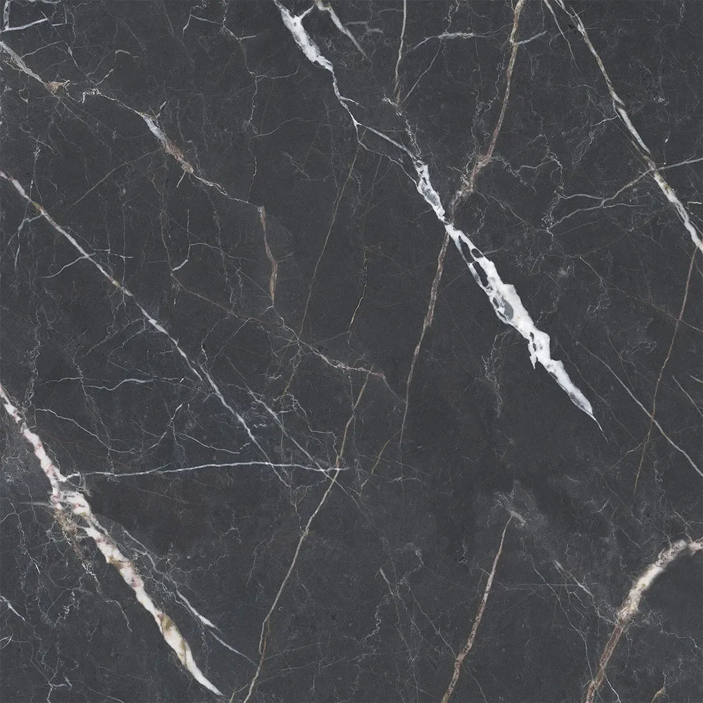 Emporio Bold Black Square Porcelain Tile 48x48