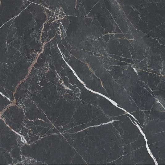 Emporio Bold Black Square Porcelain Tile 48x48 | Tile Club