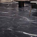 Emporio Bold Black Square Porcelain Tile Floor
