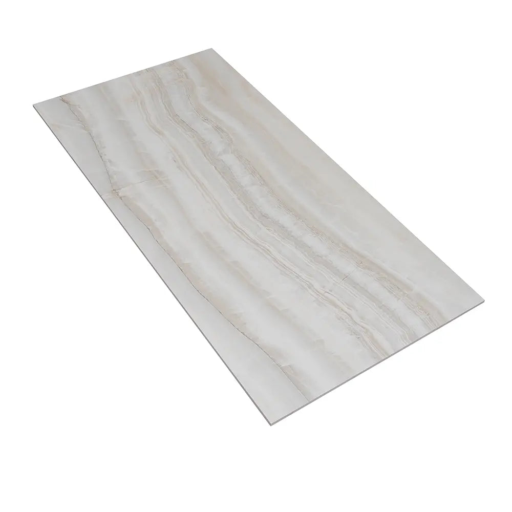 Emporio Cream Crystal-Look Porcelain Tile Veined 24x48 | Tile Club