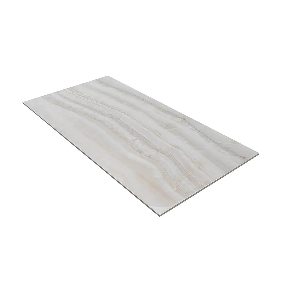 Emporio Cream Crystal-Look Porcelain Tile Veined 24x48 | Tile Club