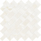 Emporio White Onyx Mosaic Porcelain Tile