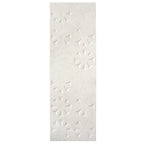 Grazioso Concrete Flower Ceramic Tile 12x36 | Tile Club