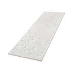 Grazioso Concrete Flower Ceramic Tile 12x36 | Tile Club