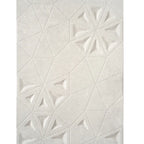 Grazioso Concrete Flower Ceramic Tile 12x36 | Tile Club