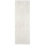 Grazioso Concrete Flower Ceramic Tile 12x36 | Tile Club
