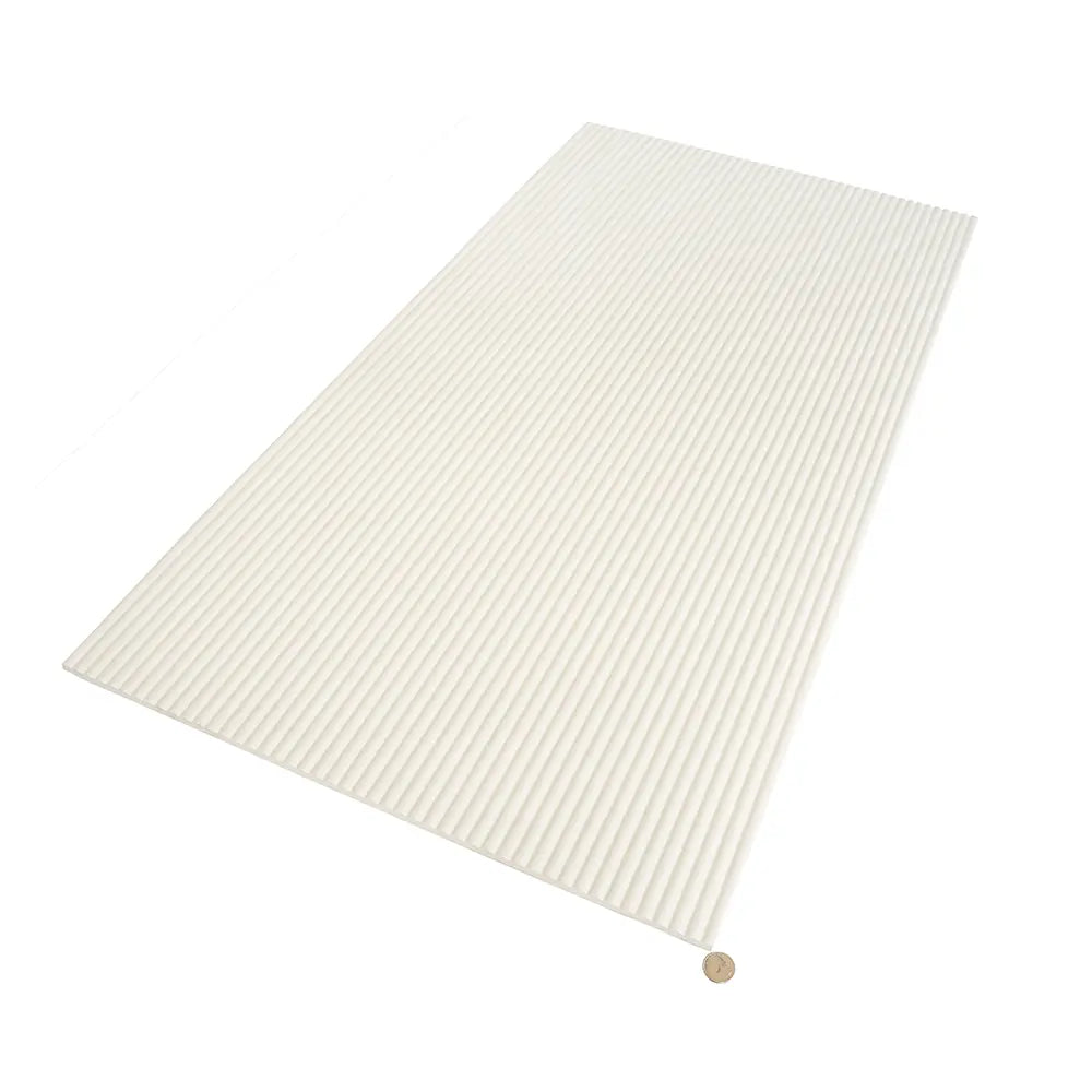 Grazioso Canne White Porcelain Tile 24x48 | Tile Club