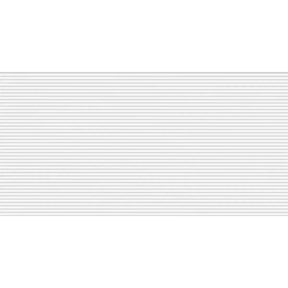 Grazioso Canne White Porcelain Tile Sample | Tile Club
