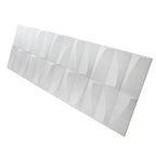 Grazioso Monument White 3D Ceramic Tile 12x36 | Tile Club