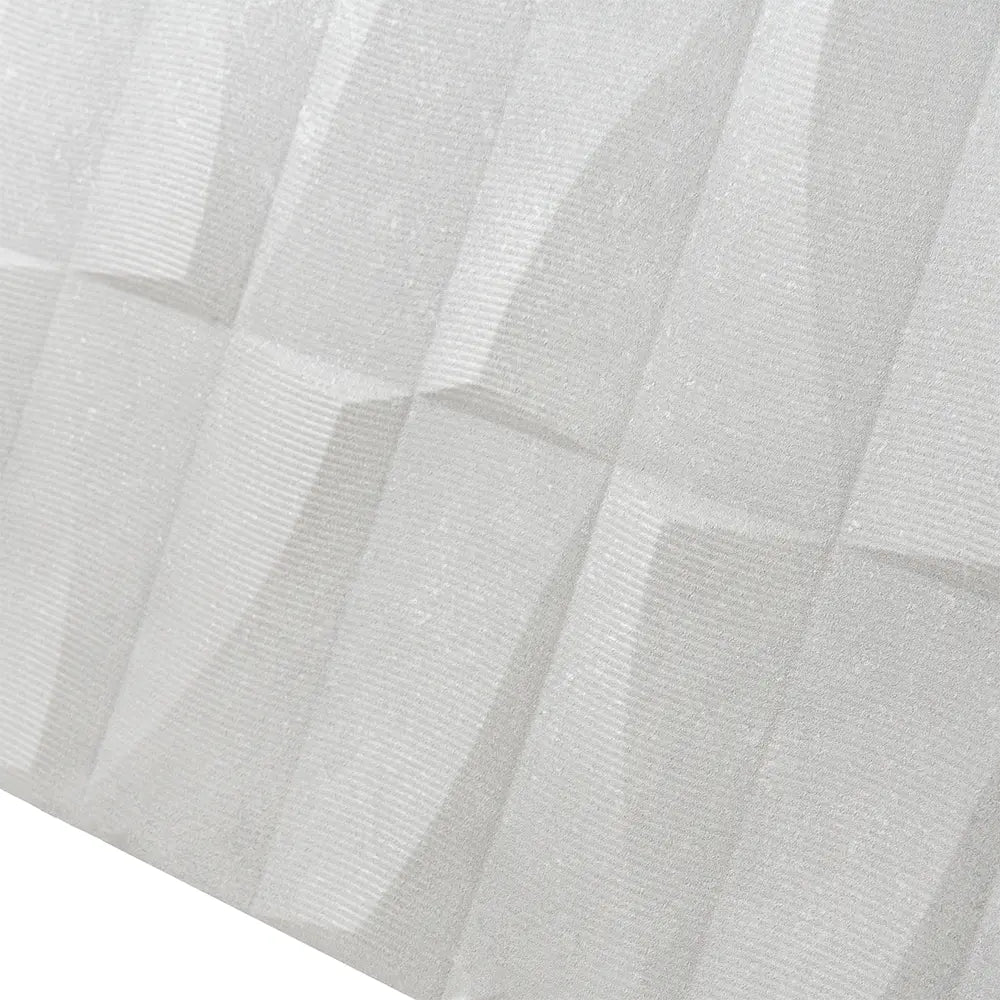 Grazioso Monument White 3D Ceramic Tile 12x36 | Tile Club