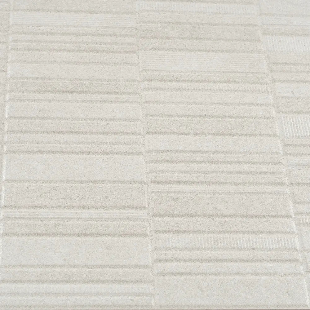 Grazioso Light Concrete Deco Ceramic Tile 24x48 | Tile Club