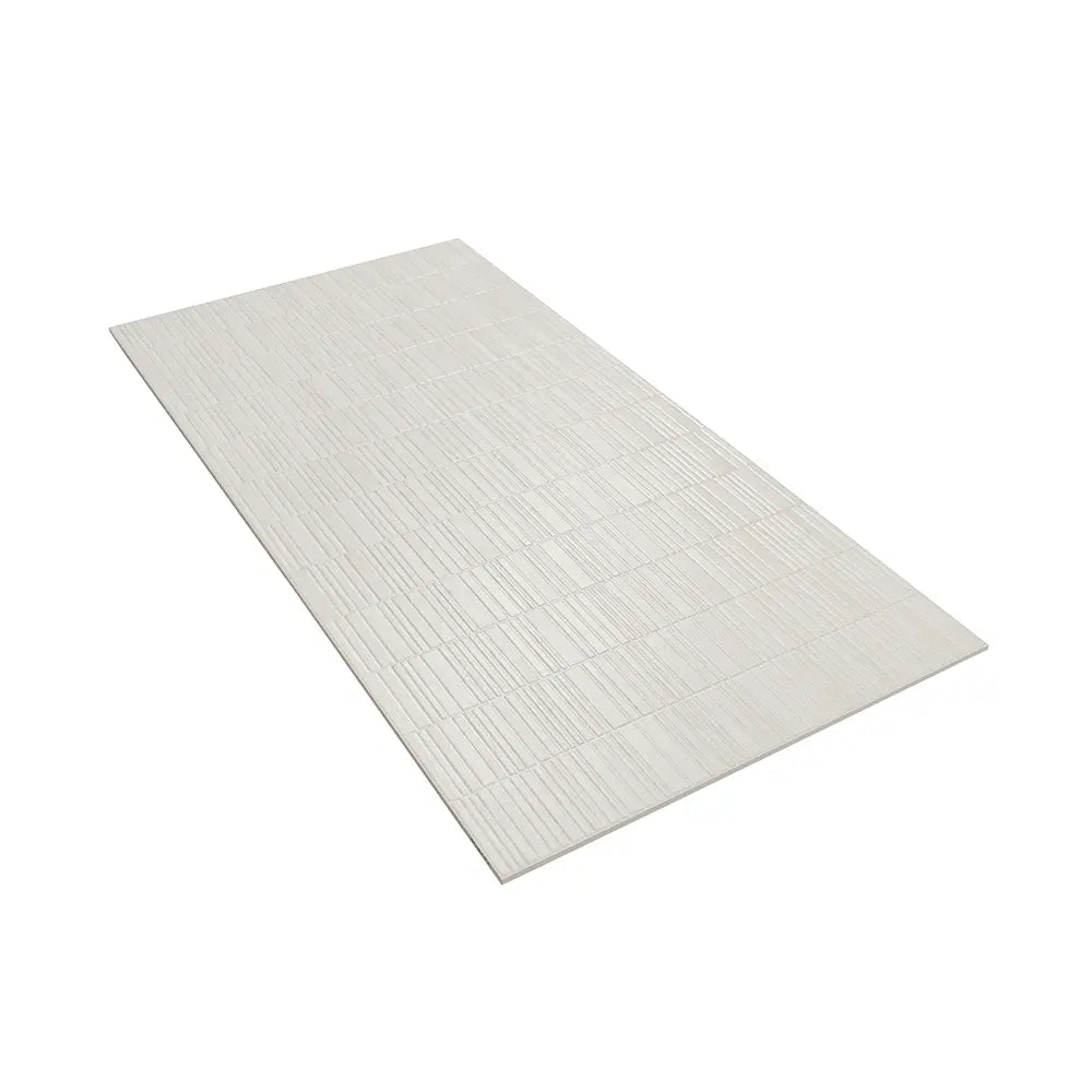 Grazioso Light Concrete Deco Ceramic Tile 24x48 | Tile Club