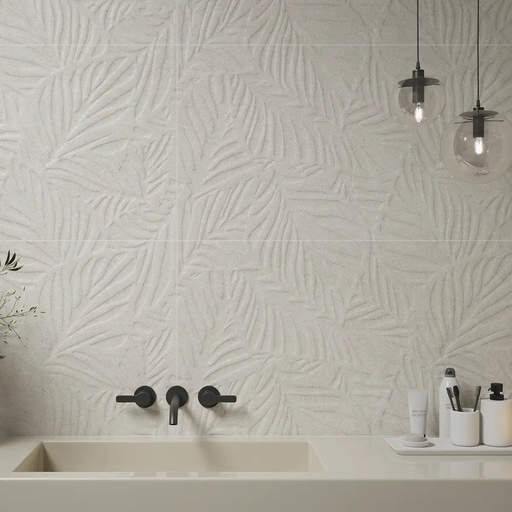 Grazioso Botanica Deco Ceramic Tile 24x48 | Tile Club
