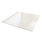 Grazioso Canvas Minimalist White Porcelain Square Tile 36x36 | Tile Club