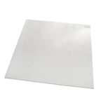 Grazioso Canvas Minimalist White Porcelain Square Tile 36x36 | Tile Club