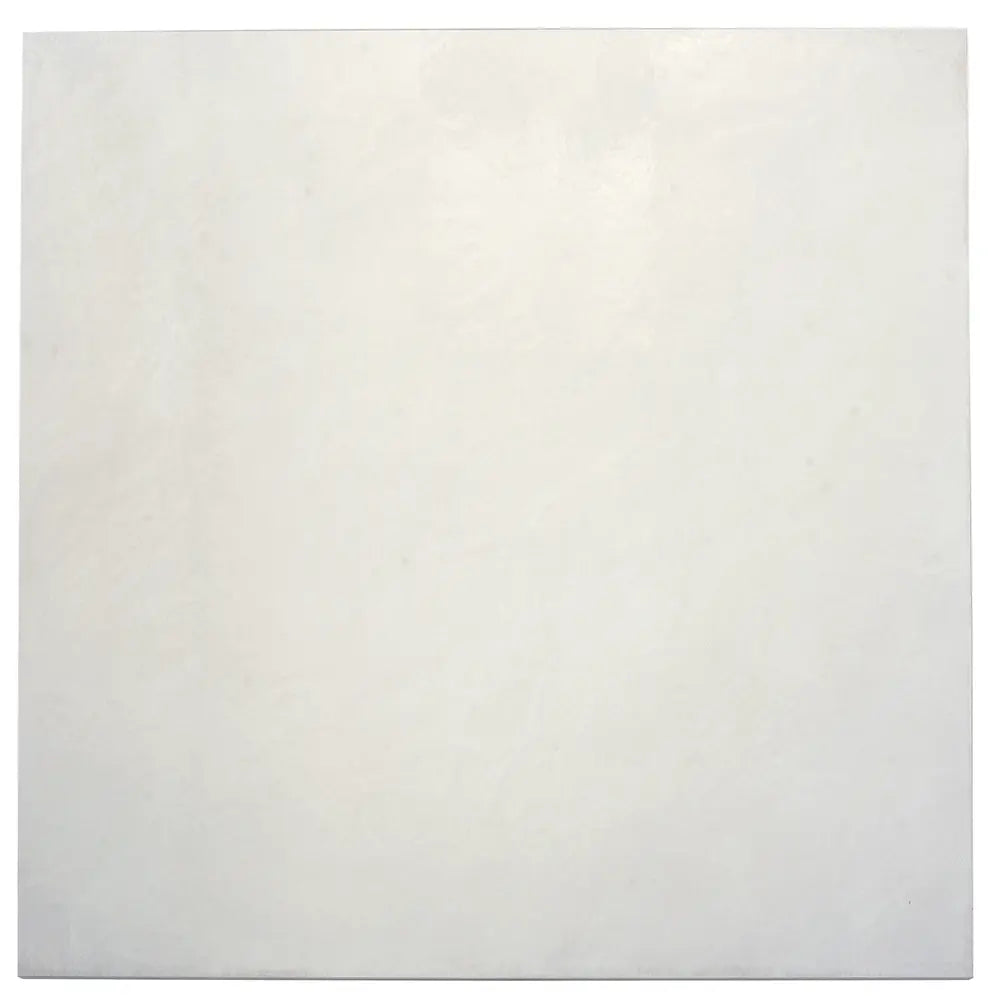 Grazioso Canvas Minimalist White Porcelain Square Tile 36x36 | Tile Club