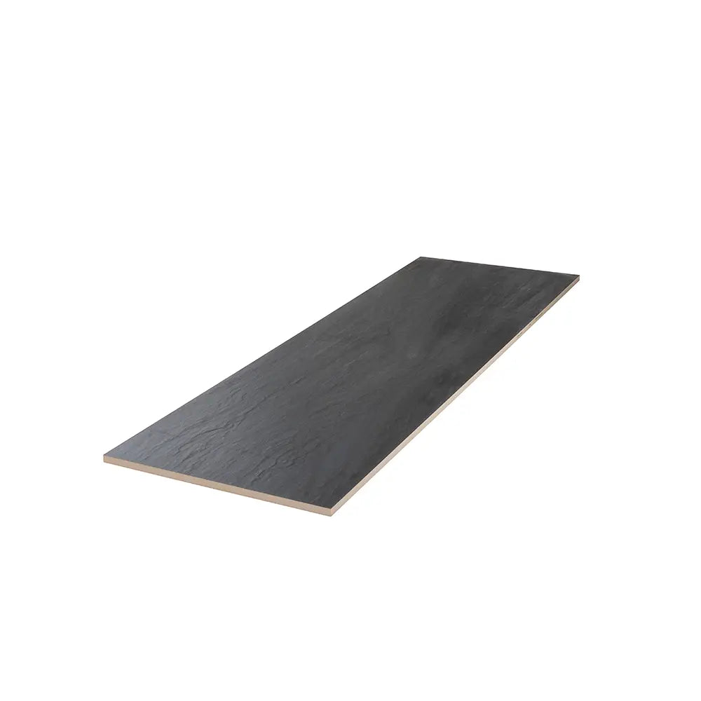 Grazioso Slate Black Ceramic Tile 12x36 | Tile Club