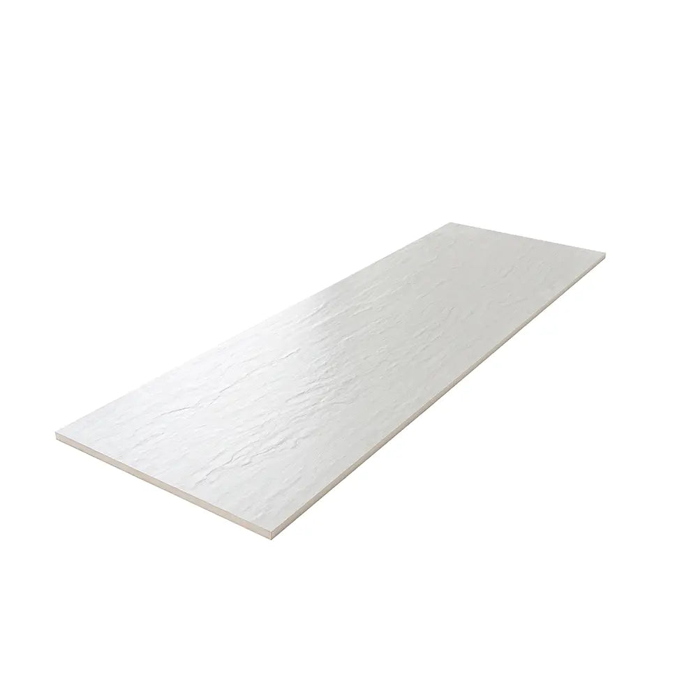 Grazioso Slate White Ceramic Tile 12x36 | Tile Club