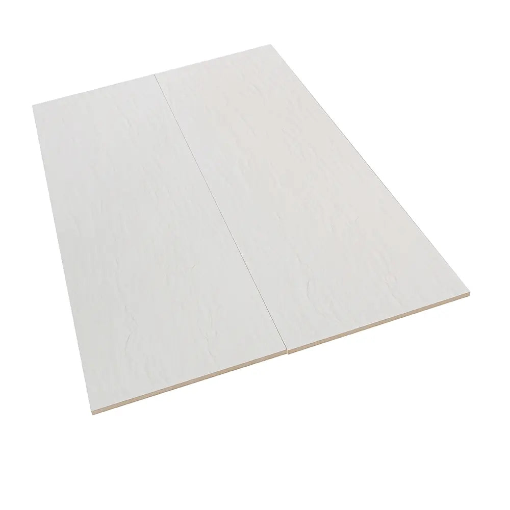 Grazioso Slate White Ceramic Tile 12x36 | Tile Club
