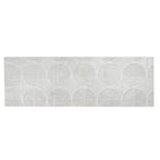 Grazioso White Orbit Ceramic Tile 16x48 | Tile Club