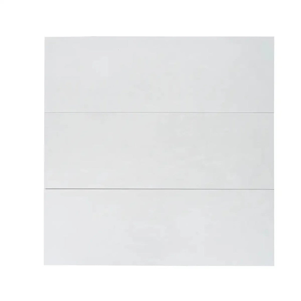 Grazioso White Concrete Porcelain Tile 24x48 | Tile Club