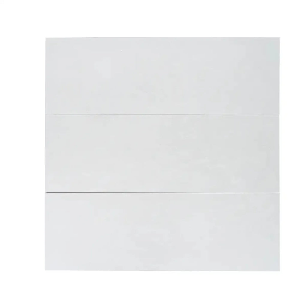 Grazioso White Concrete Porcelain Tile 24x48 | Tile Club