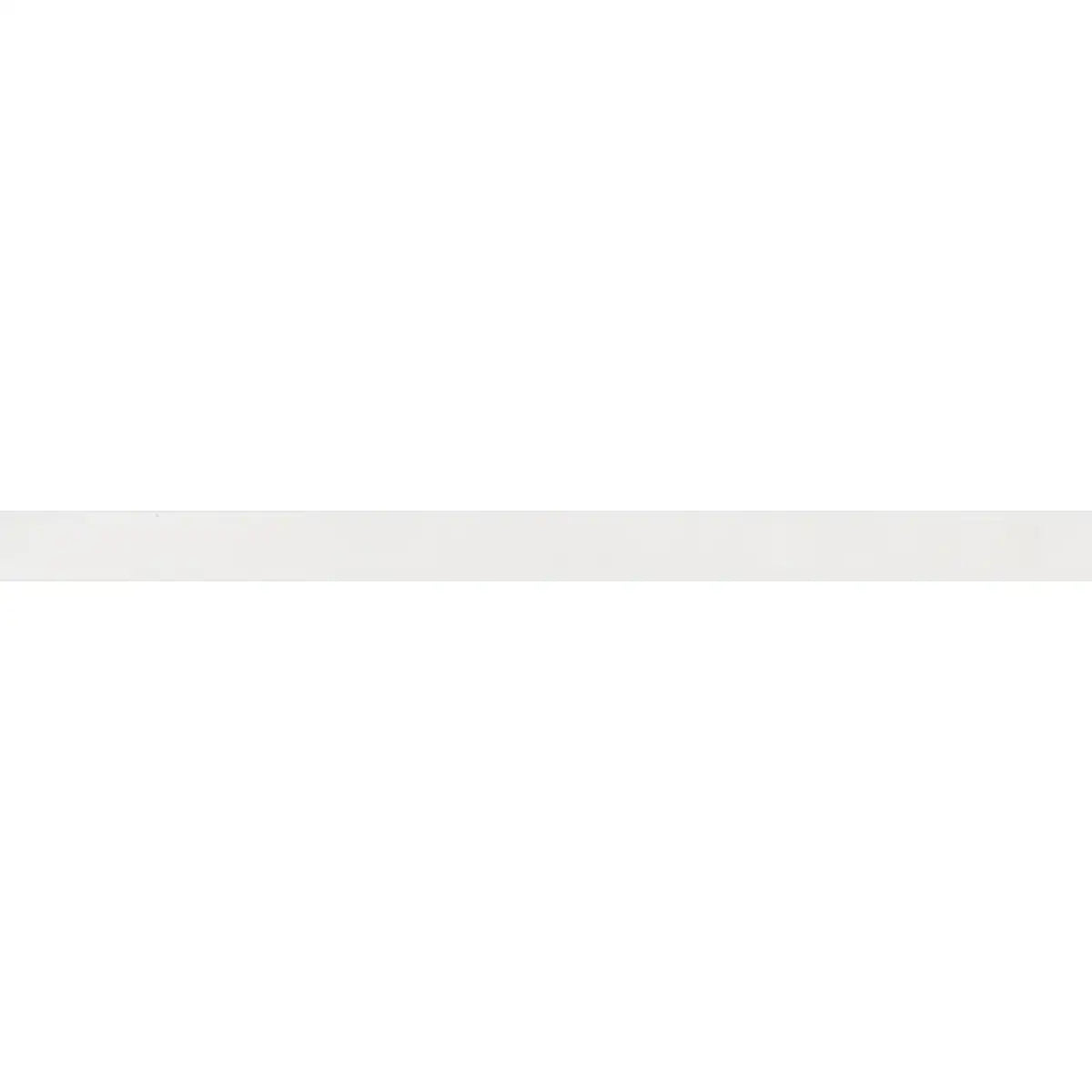 Tira White Ceramic Pencil Tile Trim