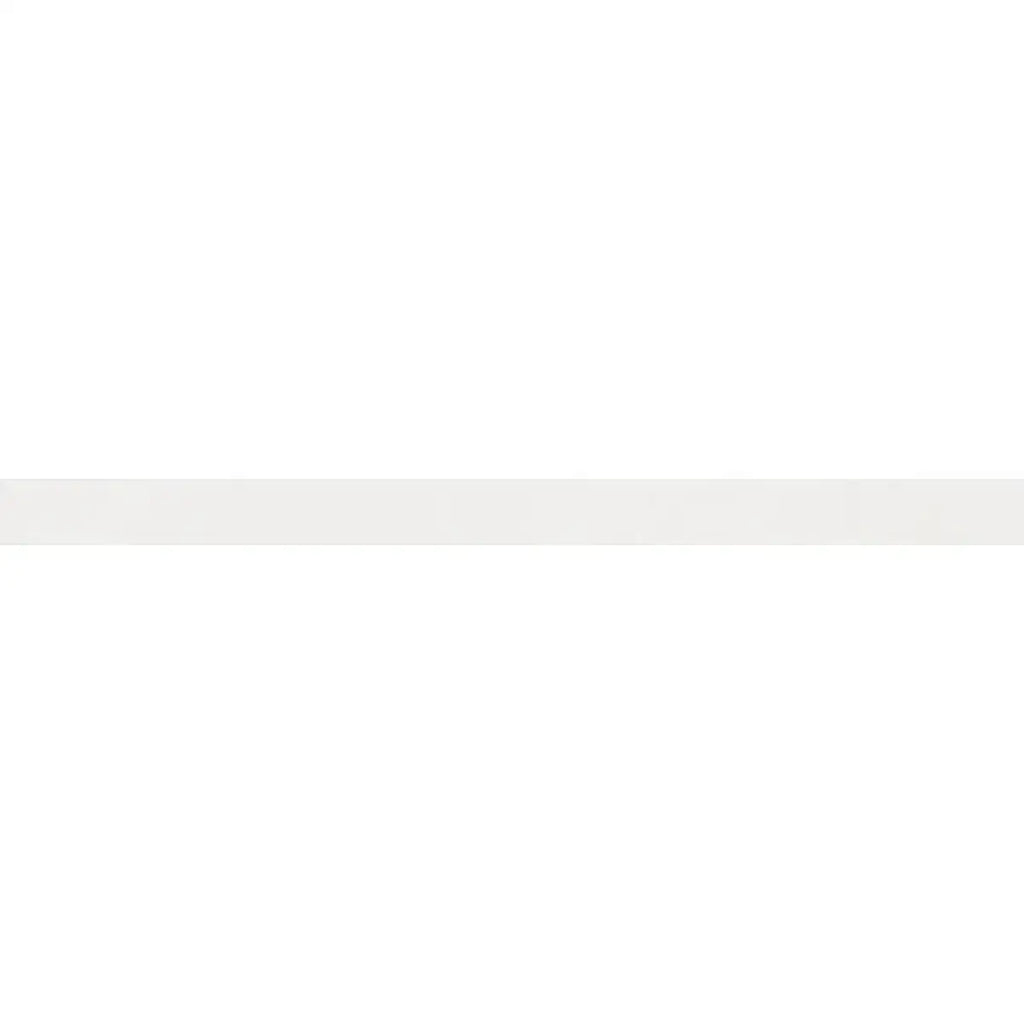 Tira White Ceramic Pencil Tile Trim