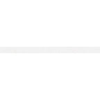 Tira White Ceramic Pencil Tile Trim