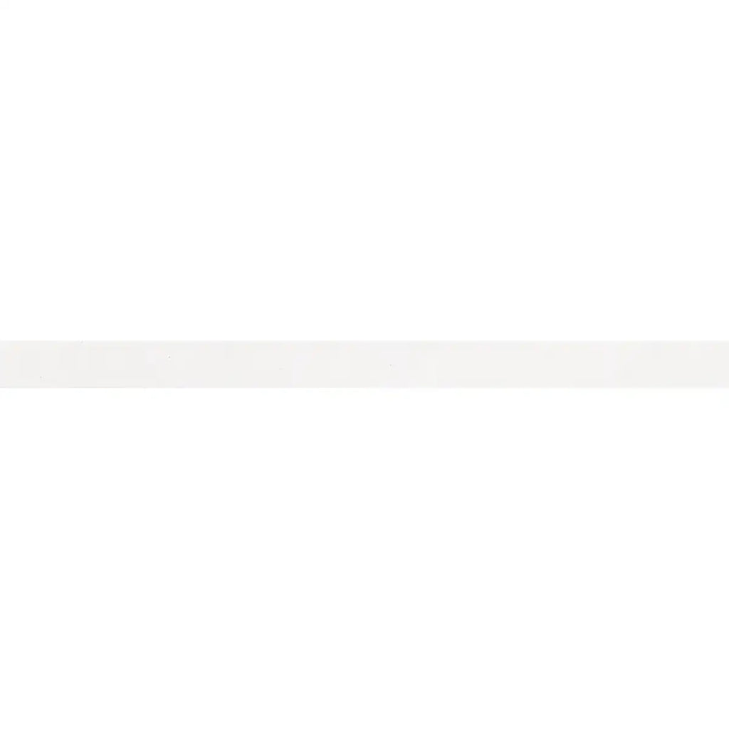 Tira White Ceramic Pencil Tile Trim