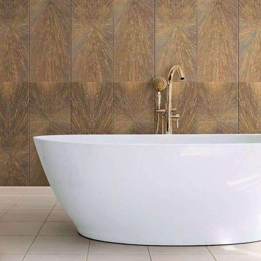 Ionic Copper Decor Impact Rectified Porcelain Tile