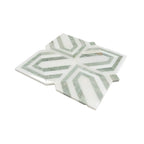 Envy Trinity Green Marble Geometric Mosaic Tile | Tile Club