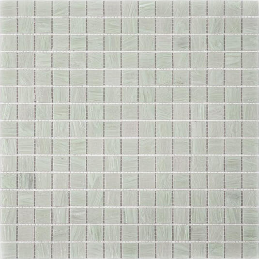 Icy Seafoam Squares Glass Pool Tile