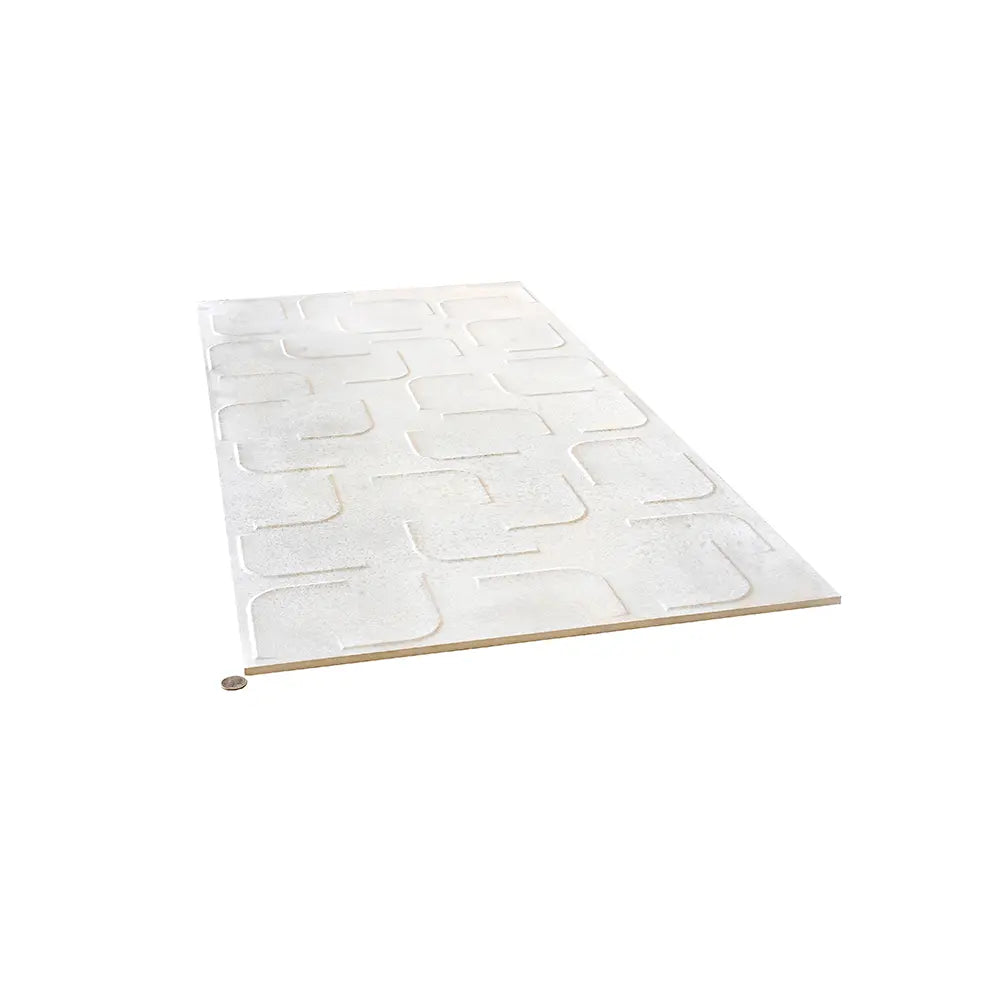 Circuit Bianco Futuristic Porcelain Tile | Tile Club