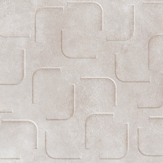 Circuit Bianco Futuristic Porcelain Tile Sample | Tile Club
