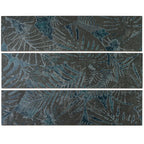 Slatestone Decor Tropic Black Porcelain 11 8" x 47 3" | Tile Club