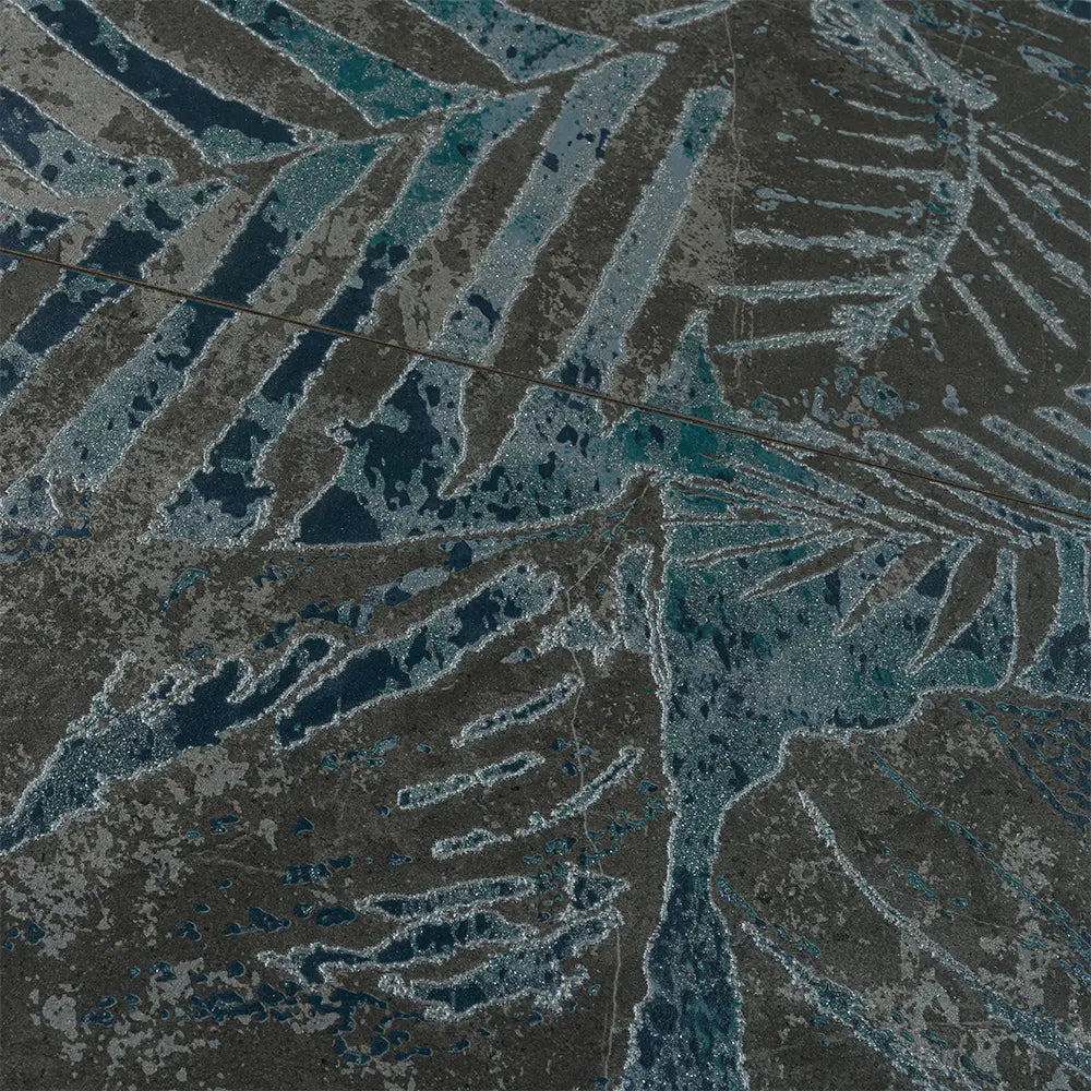 Slatestone Decor Tropic Black Porcelain 11 8" x 47 3" | Tile Club